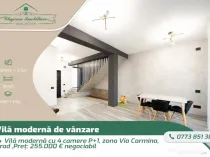 Vilă modernă cu 4 camere P+1, zona Via carmina, Arad