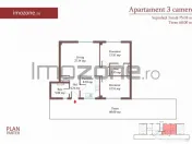 3 camere, CURTE 67 mp si 2 PARCARI proprii, 75 MP, FINISA... 