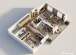 Apartament 3 camere, Ferdinand