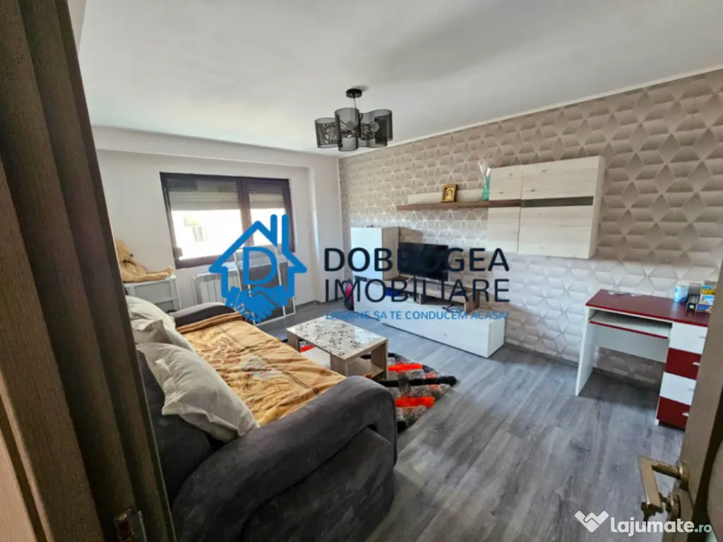 FALEZA- 2 CAMERE DECOMANDAT ,ETAJ 4, CENTRALA GAZ, MOBILAT S