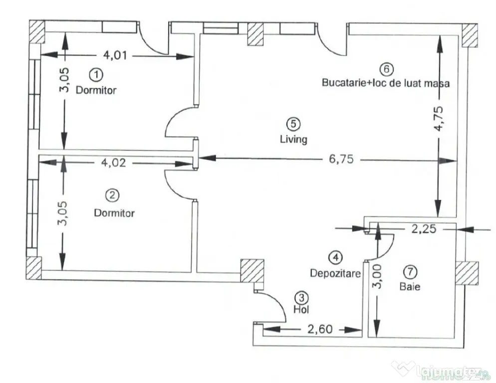 Apartament 3 camere, 75mp, bloc nou, zona Corneliu Coposu - Cluj-Napoca (Cluj)