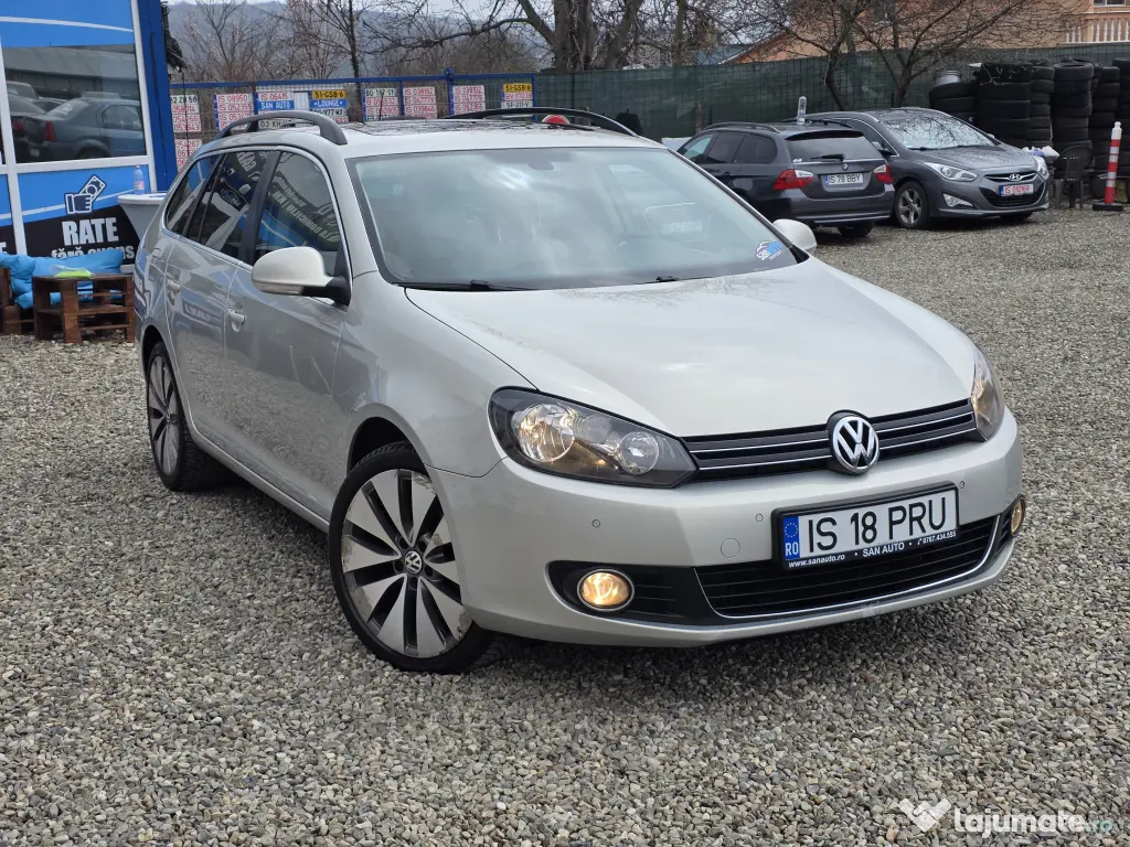 VW Golf VI 2010 1.6 TDI 105 CP euro 5 / RATE fara avans