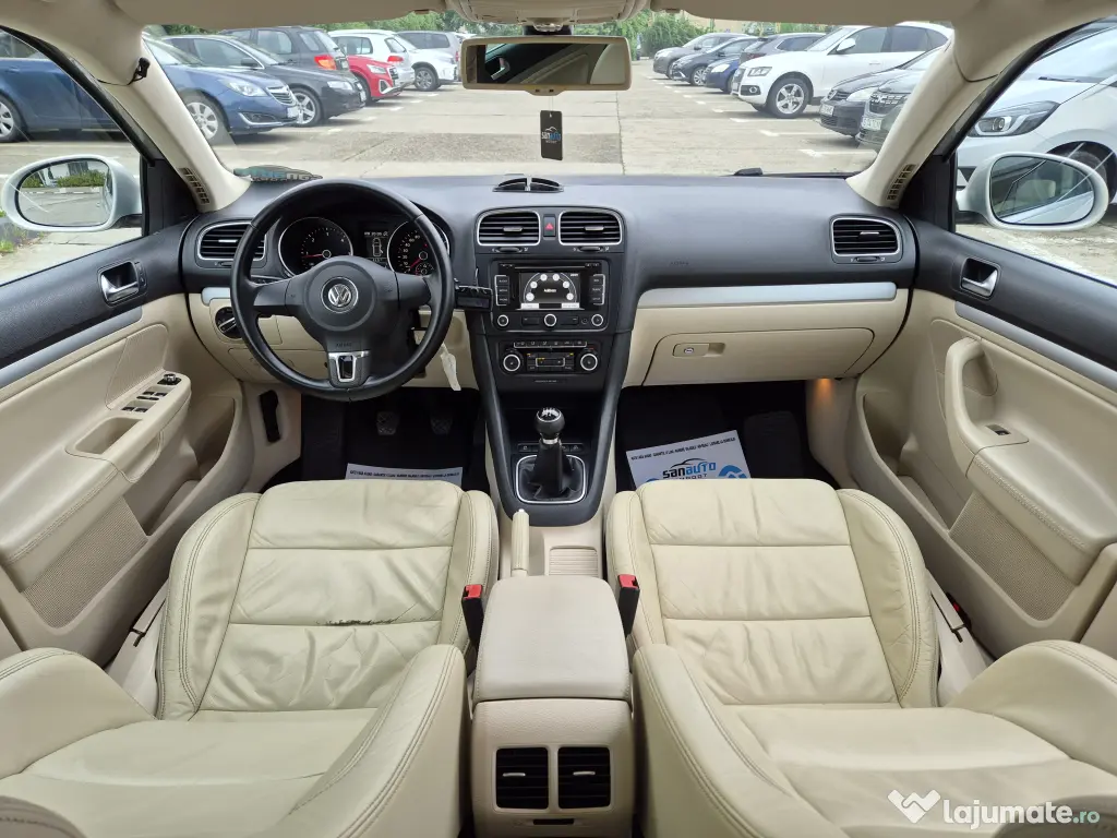 VW Golf VI 2010 1.6 TDI 105 CP euro 5 / RATE