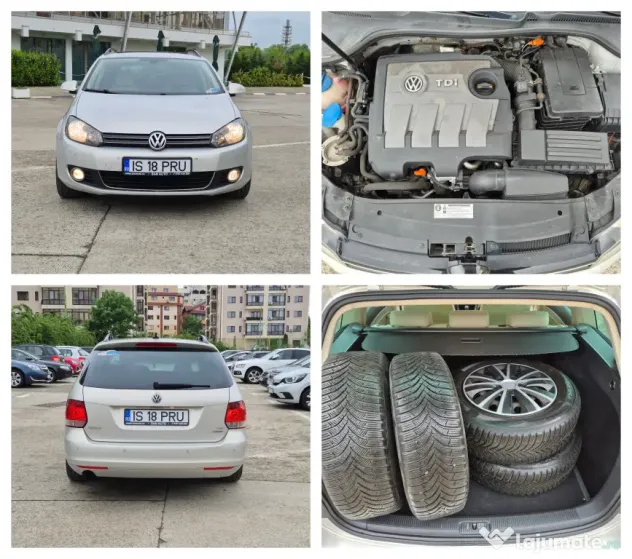 VW Golf VI 2010 1.6 TDI 105 CP euro 5 / RATE