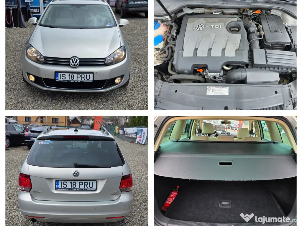 VW Golf VI 2010 1.6 TDI 105 CP euro 5 / RATE fara avans