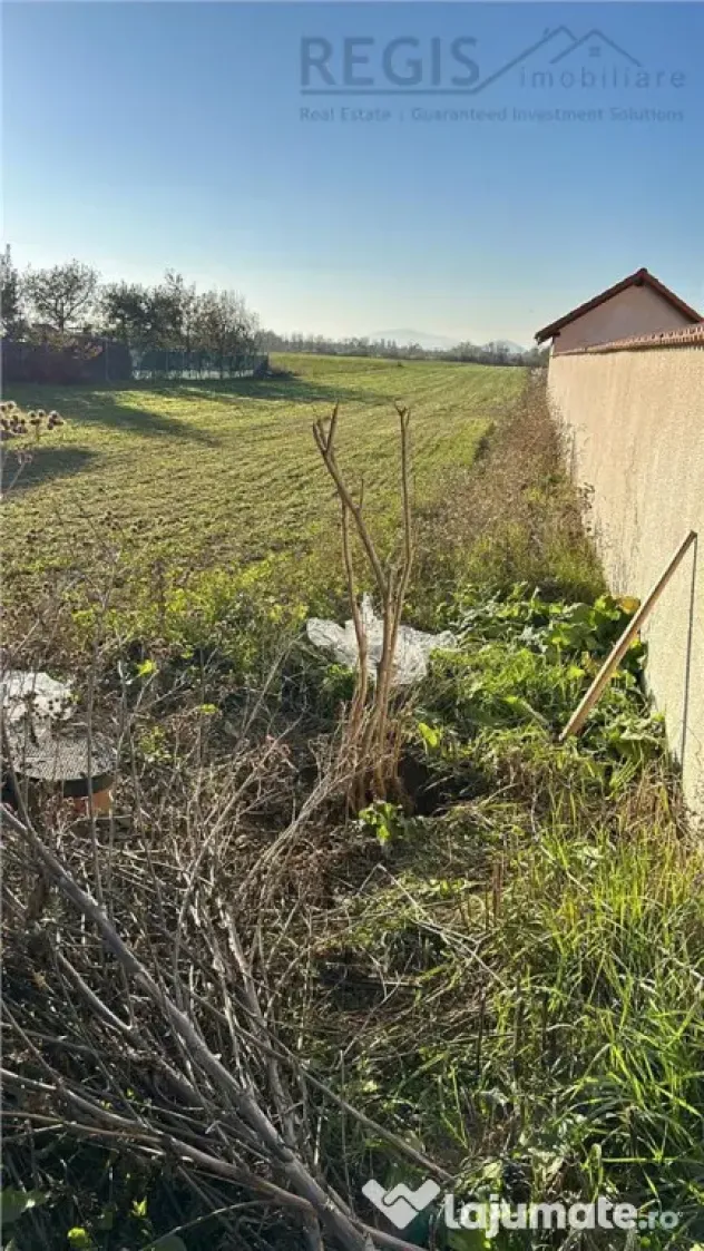 Stupini: Teren 3600mp, Front 16.5m la Asfalt, Utilitati