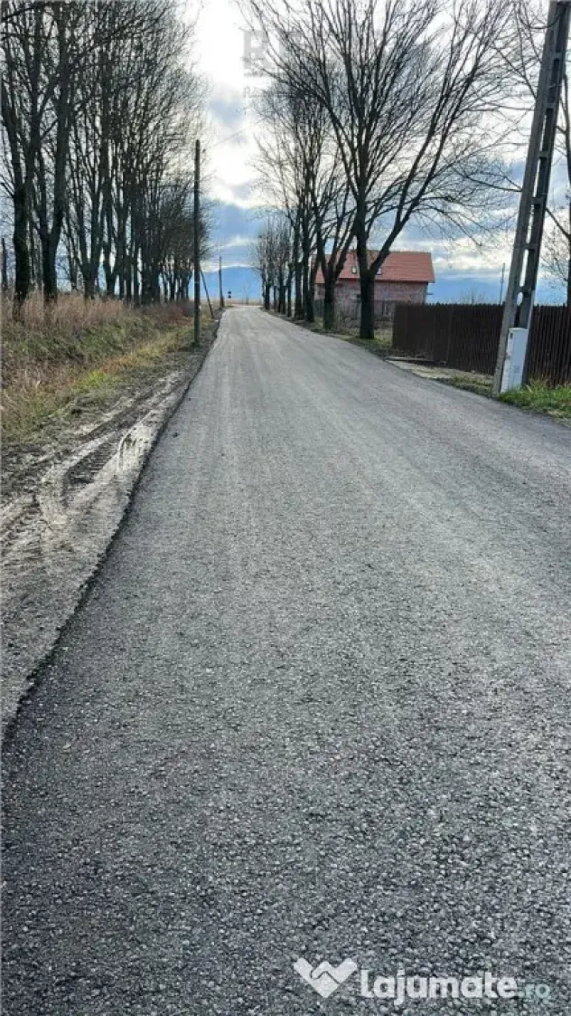 Stupini: Teren 3600mp, Front 16.5m la Asfalt, Utilitati