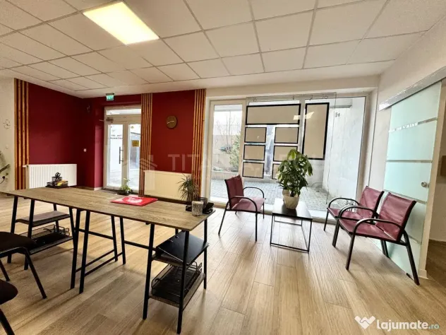Spațiu comercial Kasper Coresi 100 mp, terasă 35mp