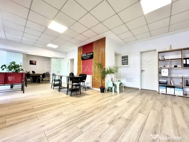 Spațiu comercial Kasper Coresi 100 mp, terasă 35mp