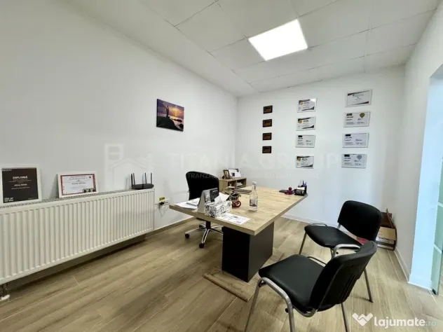 Spațiu comercial Kasper Coresi 100 mp, terasă 35mp