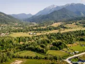 FILM! Oaza paradisiaca cu lac, vedere catre Bucegi, Glajerie 