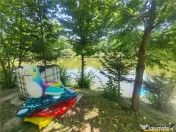 FILM! Oaza paradisiaca cu lac, vedere catre Bucegi, Glajerie 