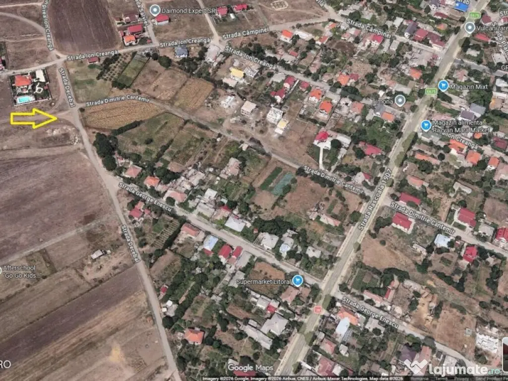 Teren intravilan Techirghiol