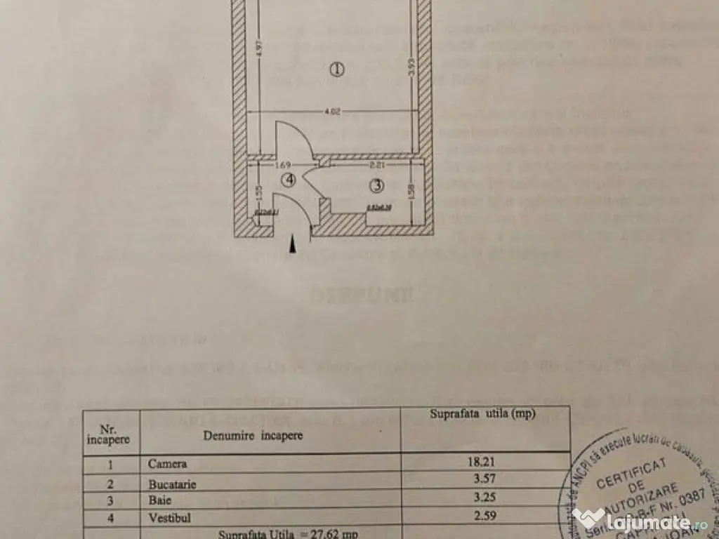 Garsonieră modernă cu vedere superbă către Parcul Na?...