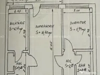 Apartament de vanzare in Constanta, Abator - 2 camere, 48 mp