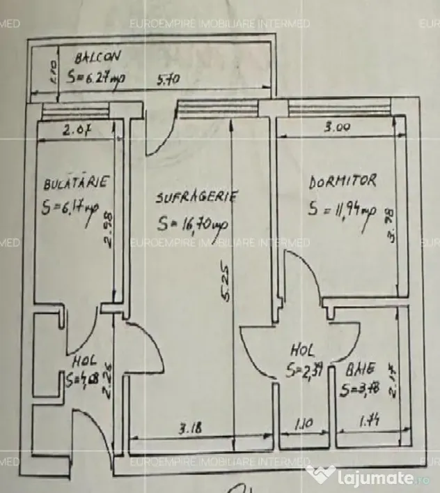 Apartament de vanzare in Constanta, Abator - 2 camere, 48 mp