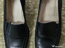 Pantofi cu toc, noi piele naturala,marimea 37,pentru doamne si domnisoare