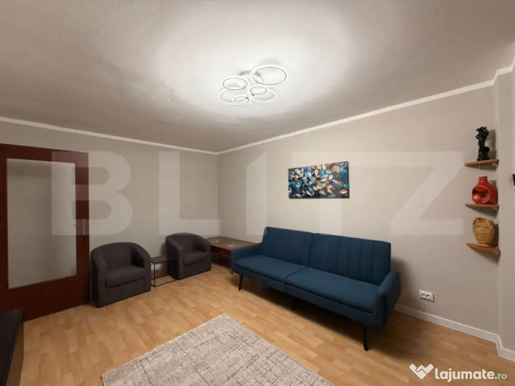Apartament 3 camere, 75mp, decomandat, zona Kaufland