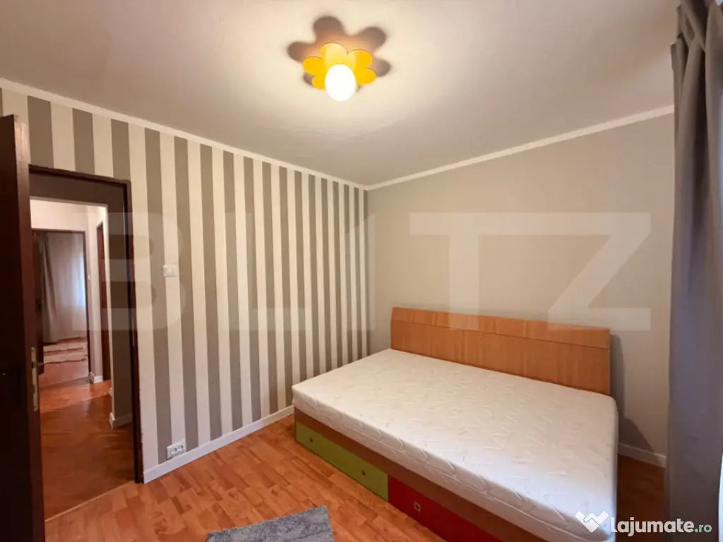 Apartament 3 camere, 75mp, decomandat, zona Kaufland