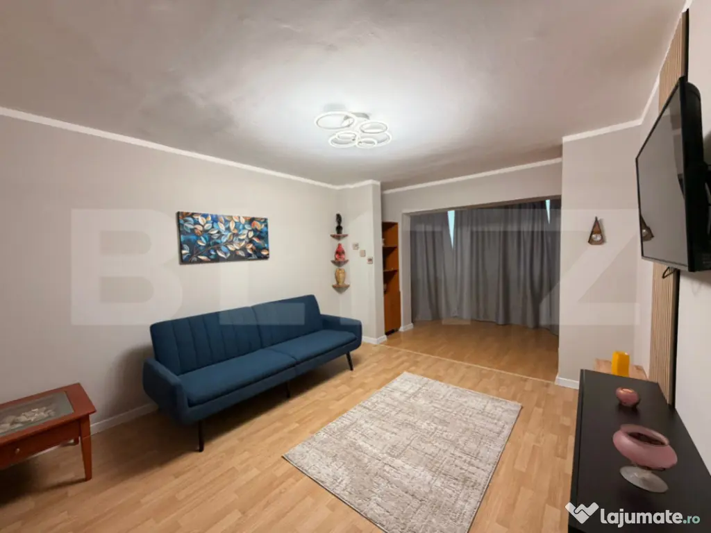 Apartament 3 camere, 75mp, decomandat, zona Kaufland