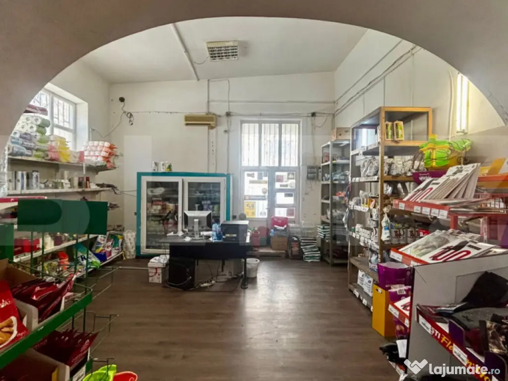 Spațiu comercial parter 264 mp, vad format, parcare proprie