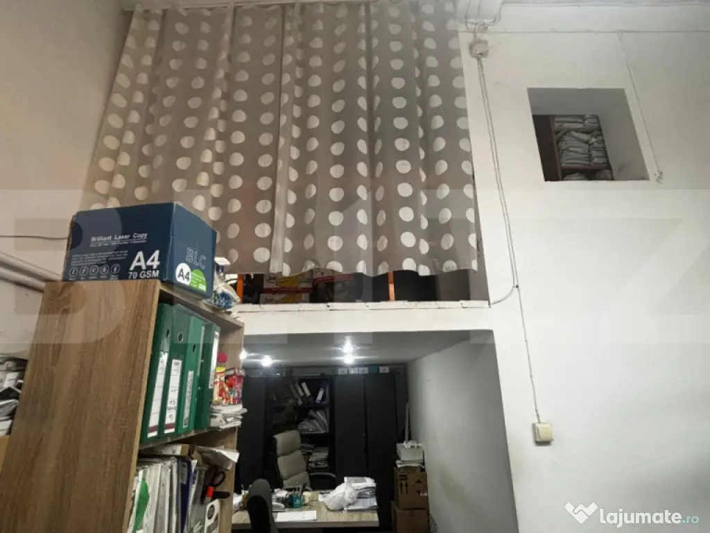 Spațiu comercial parter 264 mp, vad format, parcare proprie