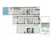 Casă cu terasă, piscină privată situată într-o zonă premium aproape de mare 