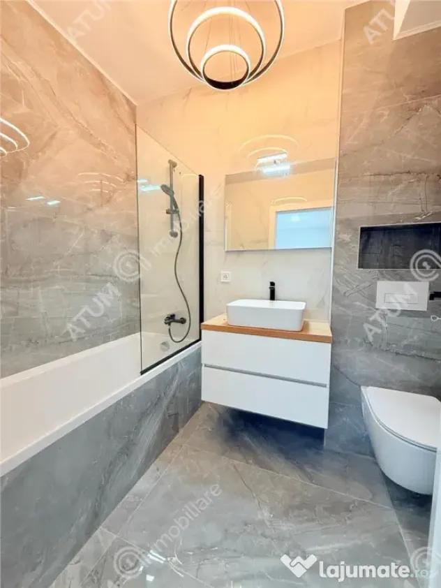 Apartament cu 2 camere finisat la cheie 50 mp zona Brana din