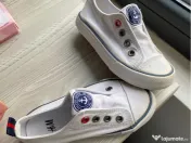 Teniși albi copii H&M, mărimea 24, stil converse