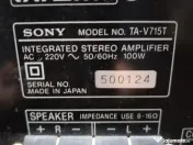 Amplificator Sony TA-V715T nefuncțional 