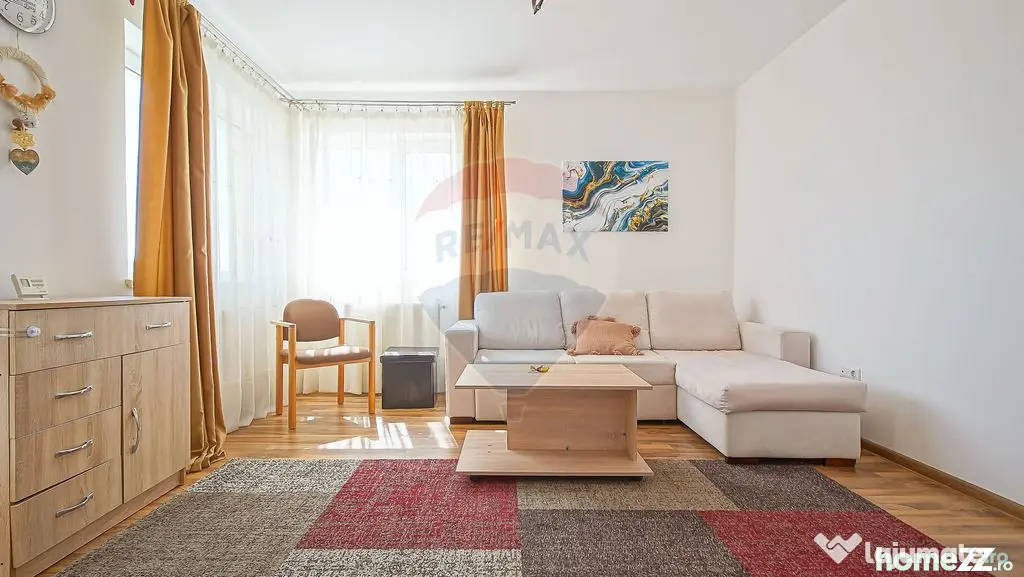 Apartament 2 Camere Subcetate - Mobilat, Parcare, Liniș...