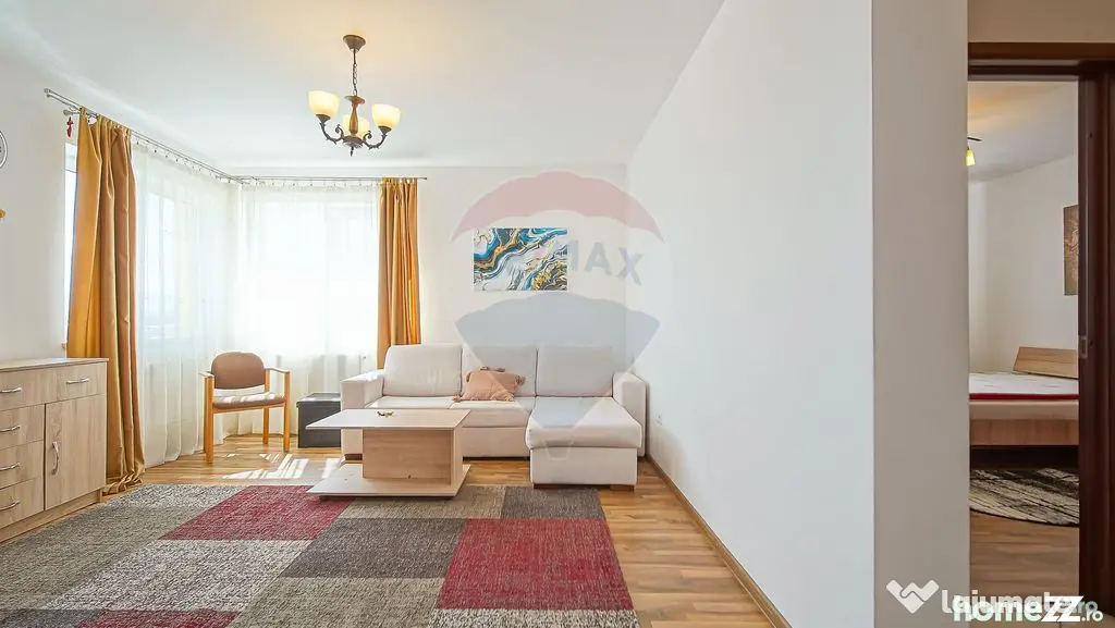 Apartament 2 Camere Subcetate - Mobilat, Parcare, Liniș...