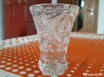 Vaza mica cristal,noua,RDG,peste 40 ani vechime.