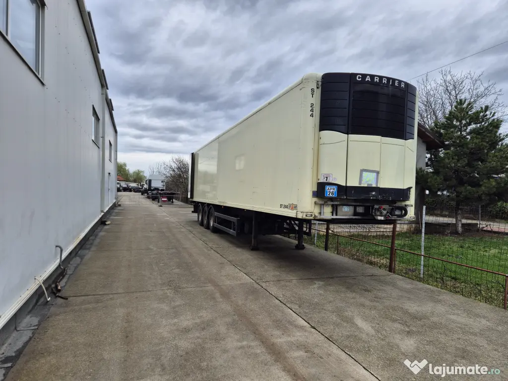 Semiremorca izotermă cu frig carrier 1850 funcțional