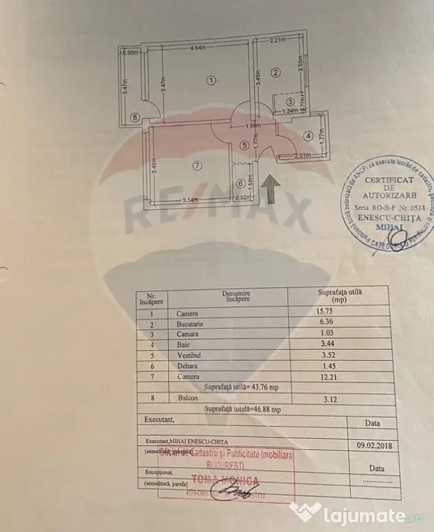 Apartament cu 2 camere luminos in Drumul Taberei