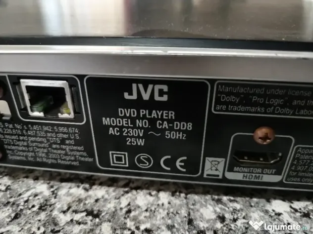 CD DVD usb tuner JVC model ca-dd8