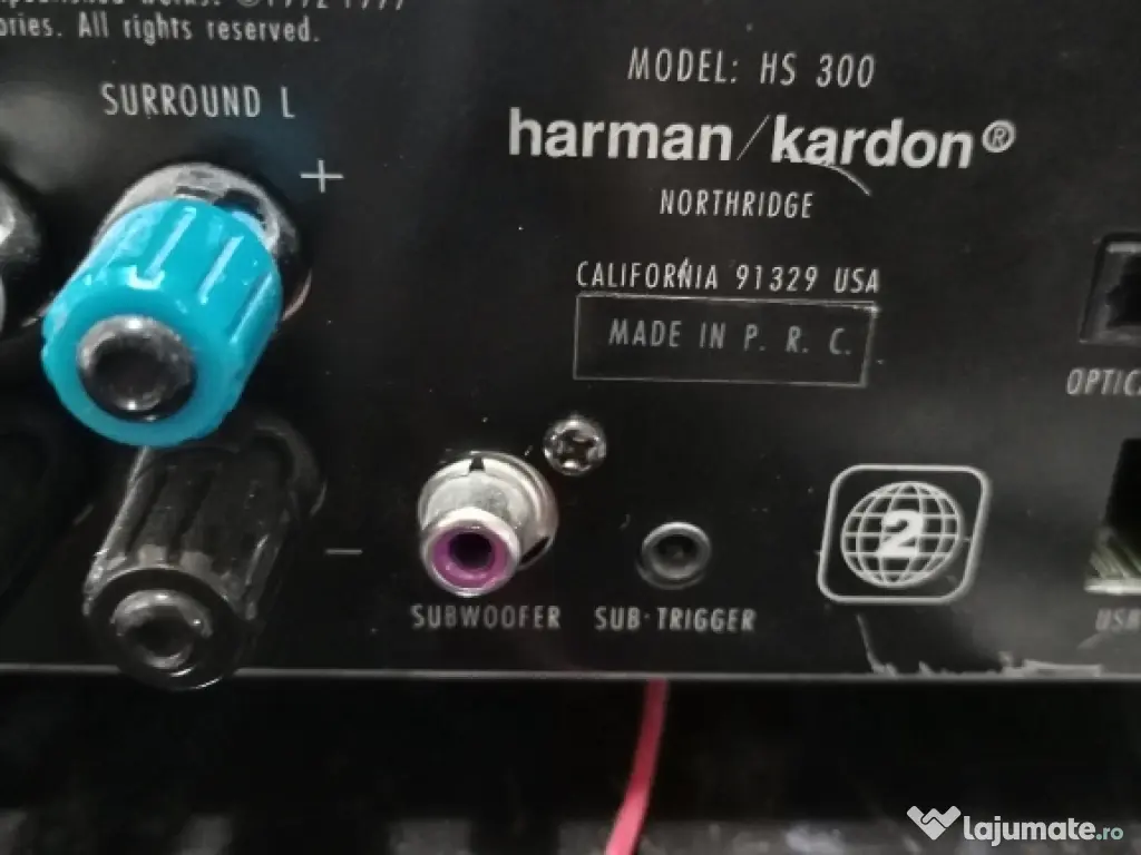 DVD player Harman Kardon HS300 defect