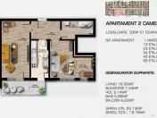 3 camere, 2 bai - Complex rezidential modern - confort, cali 