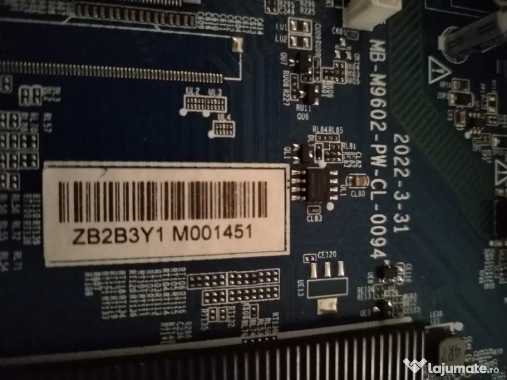 placa MB-M9602-PW de Saba 43"