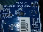 placa MB-M9602-PW de Saba 43" 