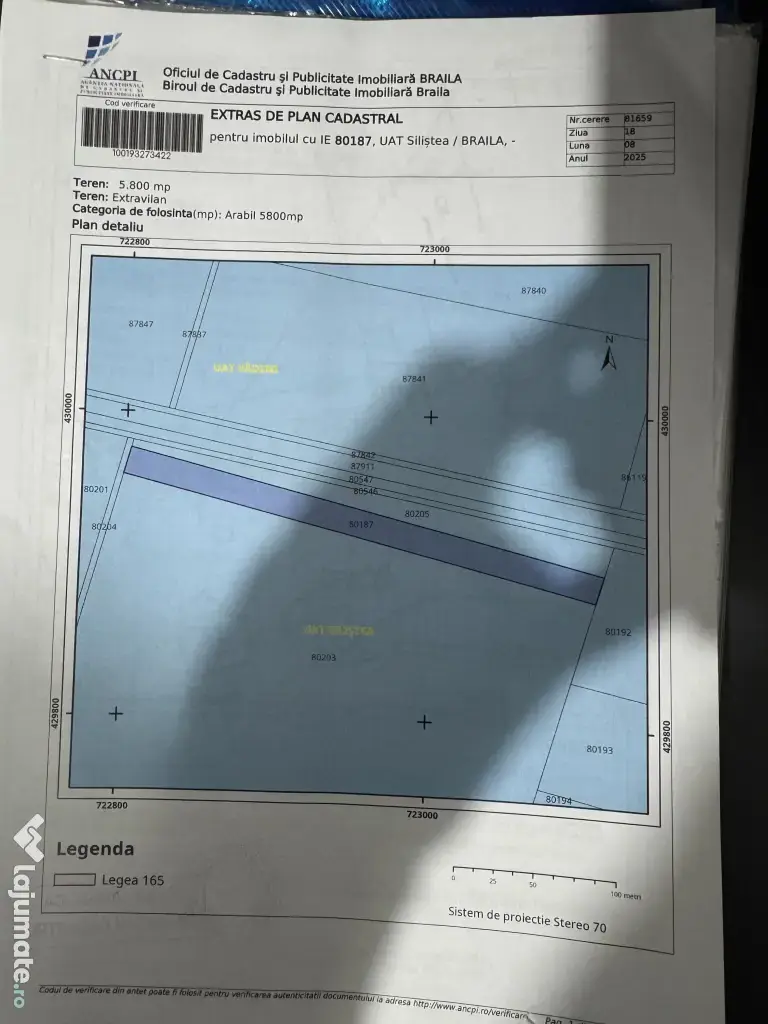 2.5 hectare teren agricol