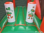 Tobogan gonflabil cu trambulina, nou, profesional din pvc