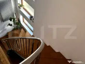 Casă individuală mobilată în stil scandinav și curte am 