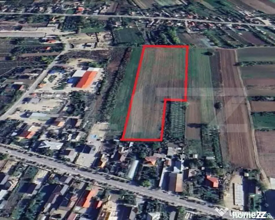 ???? Teren intravilan 19.650 mp, 65 ml deschidere – 3 acce