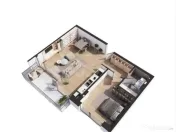 Apartament 2 Camere , investitie - Complex lux Cloud 9 