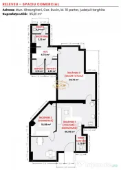 Spatiu comercial (Gheorgheni, Cart. Bucin bl. 18/F) 