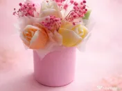 Aranjament 5 lalele parfumate! 