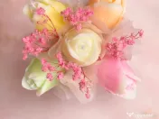 Aranjament 5 lalele parfumate! 