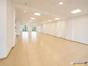 Spatiu comercial luminos, 192 mp, vitrina mare, acces dublu, 