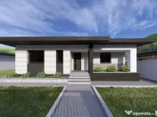 Casă individuală, view panoramic, 105 mp, teren 650 mp, Ch 